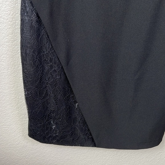 Adriana Papell Blace Lace Cocktail Dress Size 6 - Picture 5 of 11